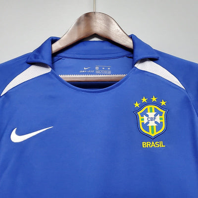 Brazil 2002 Away Retro Shirt