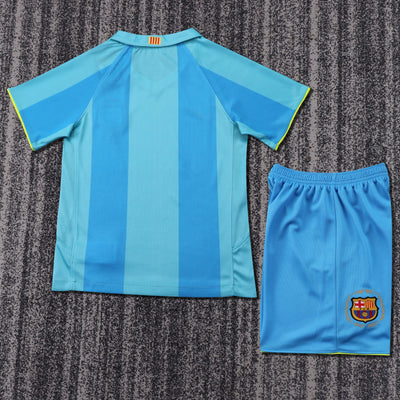 Barcelona 07/08 Children's Away Retro Set