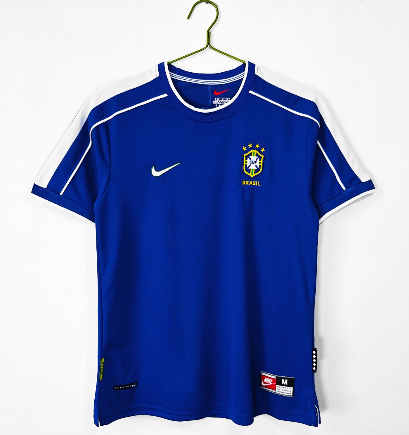 Brazil 1998 Retro Shirt - Blue