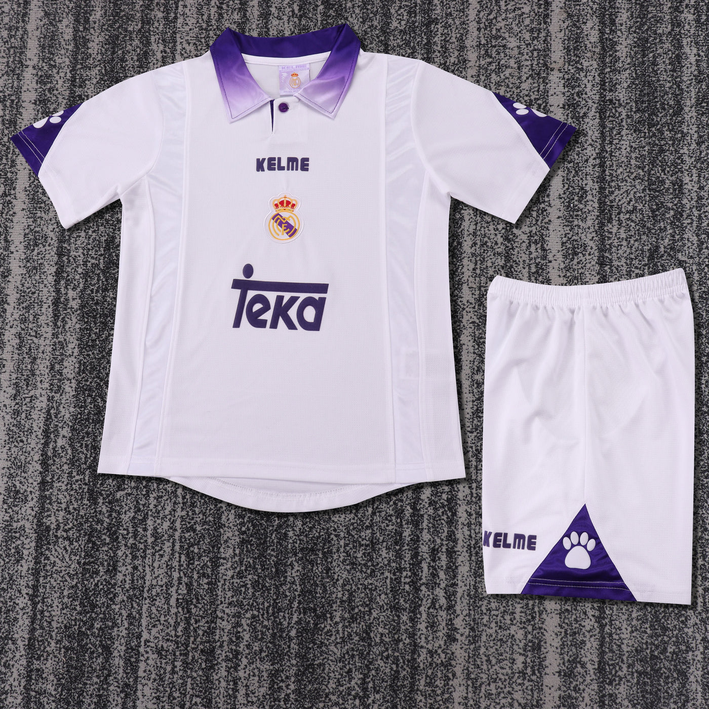 Real Madrid 97/98 Children's Home Retro Set
