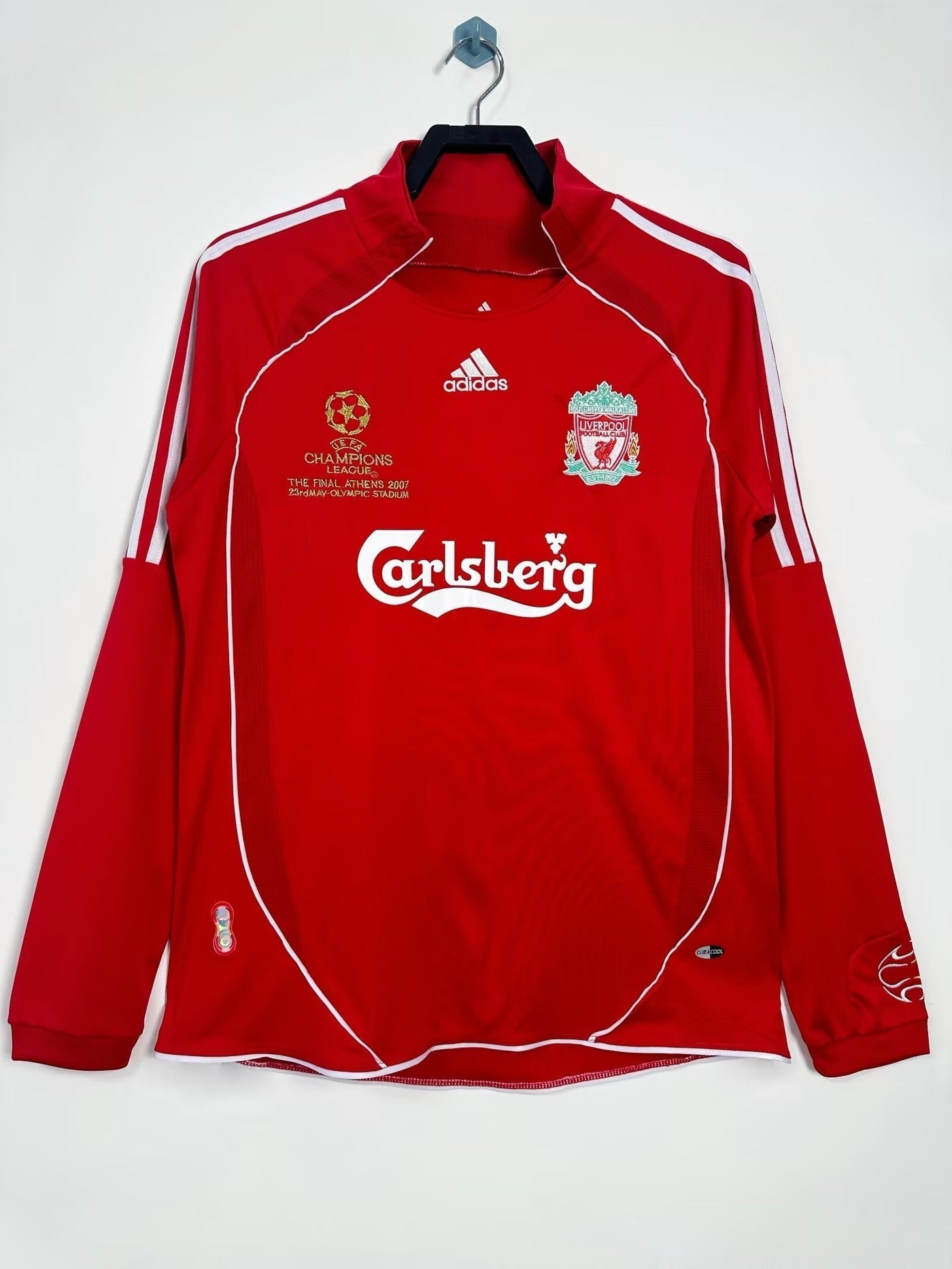 Liverpool 06/08 UCL Home Retro Shirt - Long Sleeve