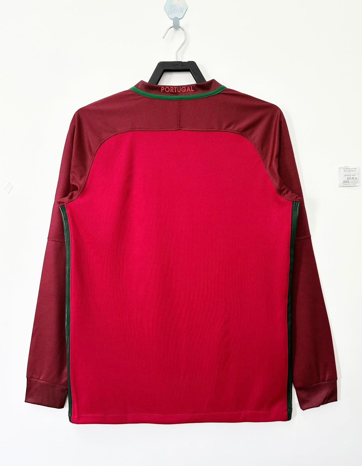 Portugal 2016 Home Retro Shirt - Long Sleeve