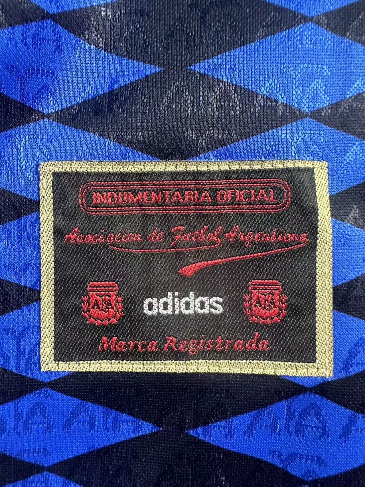 Argentina 1994 Away Retro Shirt - Long Sleeve