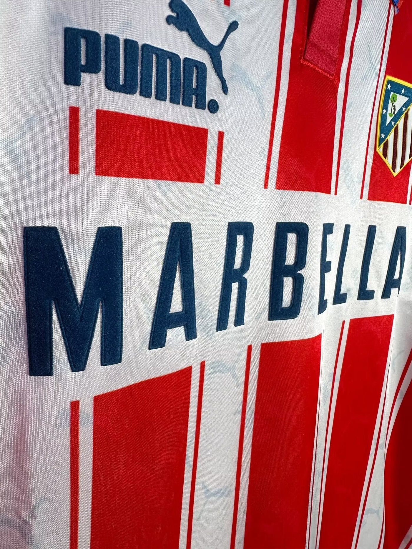 Atletico Madrid 94/95 Home Retro Shirt - Long Sleeve