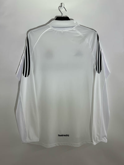 Real Madrid 05/06 Home Retro Shirt - Long Sleeve