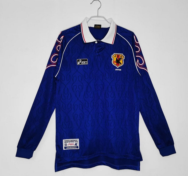 Japan 1998 Home Retro Shirt - Long Sleeve
