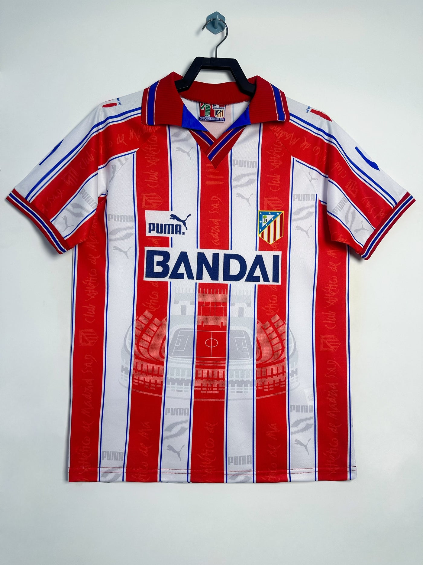 Atletico Madrid 96/97 Home Retro Shirt
