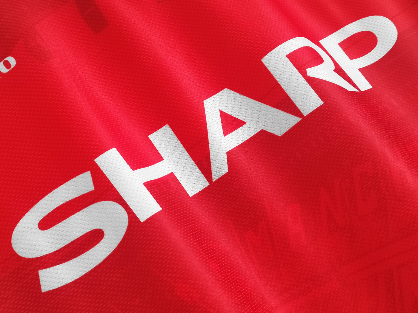 Manchester United 94/96 Home Retro Shirt - Long Sleeve