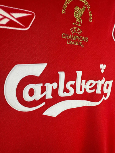 Liverpool 04/05 UCL Home Retro Shirt - Long Sleeve