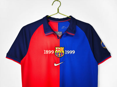 Barcelona 99/00 Home Retro Shirt