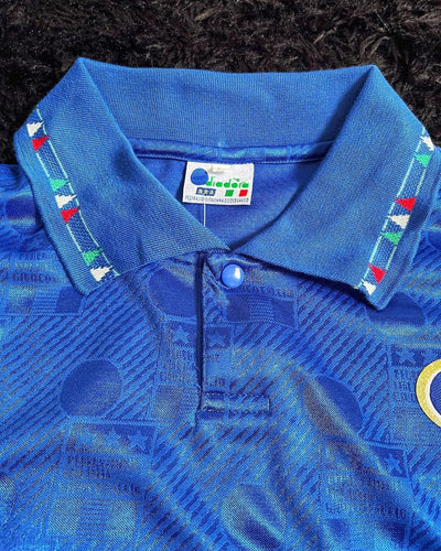 Italy 1994 Home Retro Shirt - R. Baggio #10