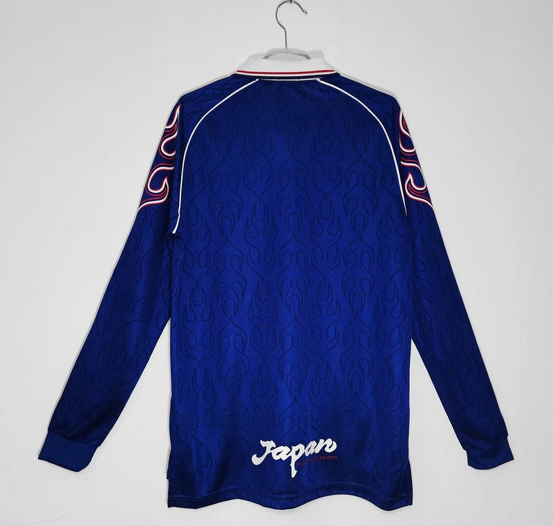 Japan 1998 Home Retro Shirt - Long Sleeve