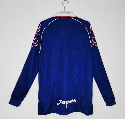 Japan 1998 Home Retro Shirt - Long Sleeve