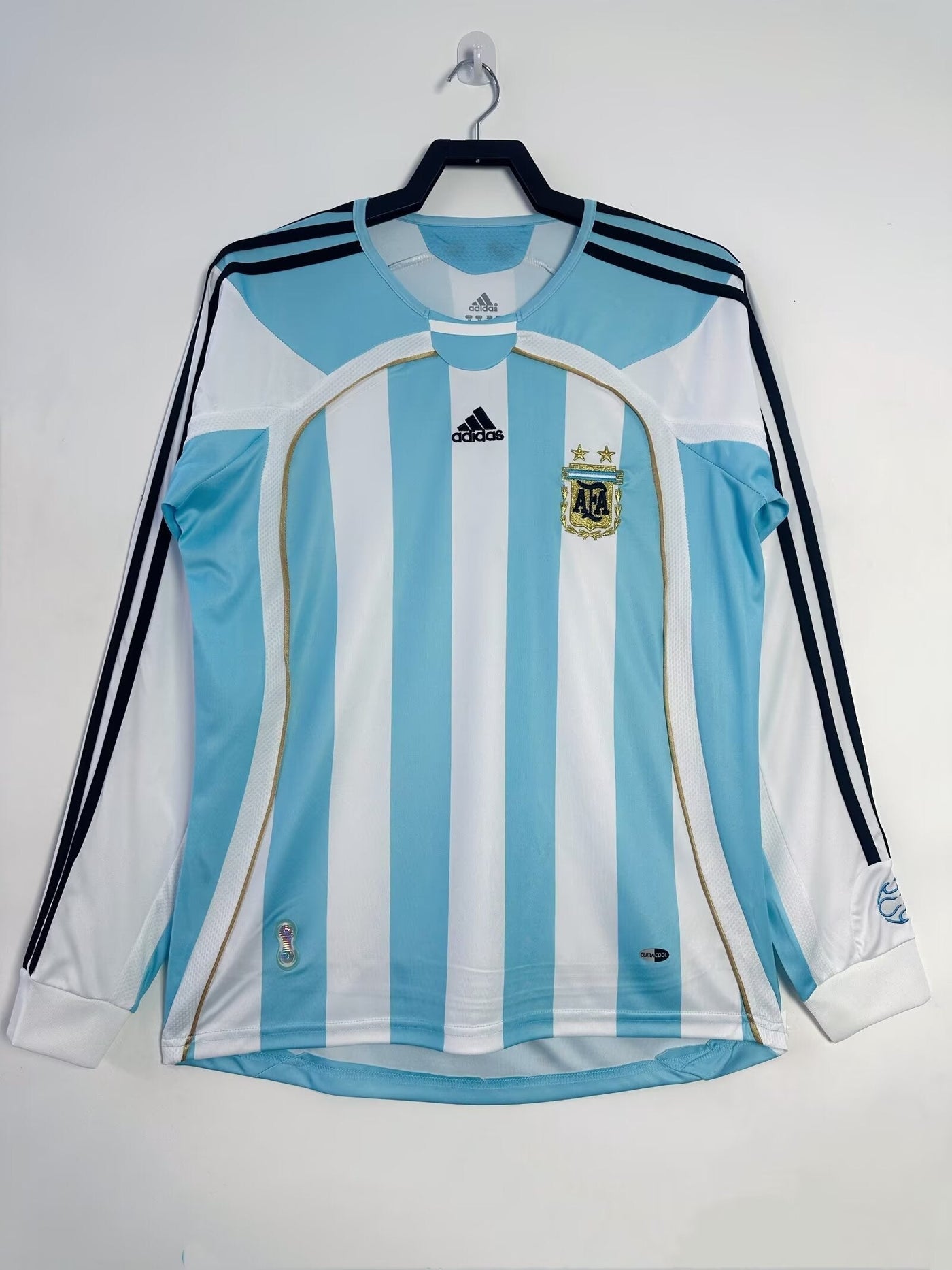 Argentina 2006 Home Retro Shirt - Long Sleeve