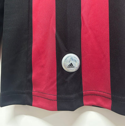 Milan 09/10 Home Retro Shirt - Long Sleeve
