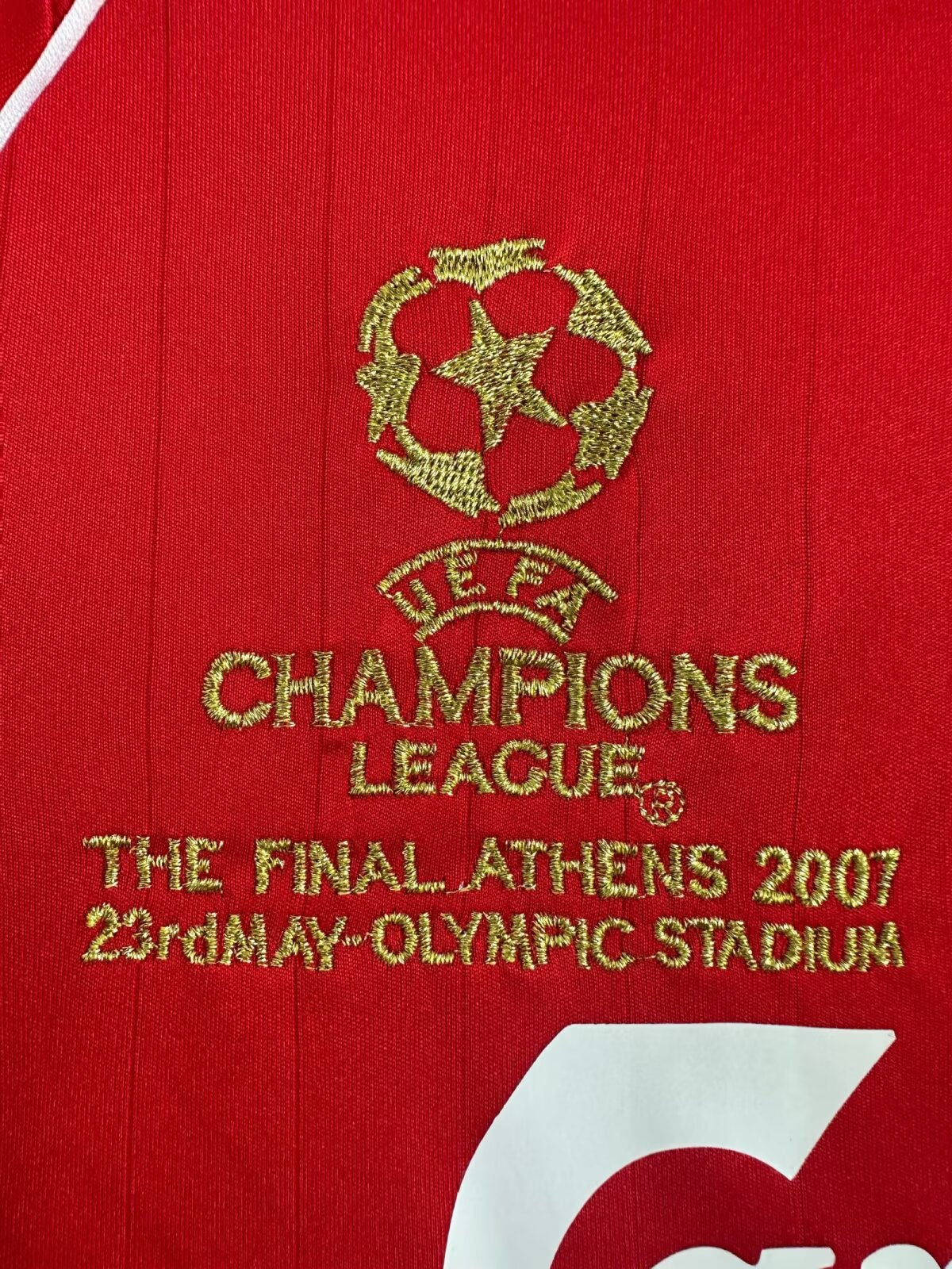 Liverpool 06/08 UCL Home Retro Shirt - Long Sleeve