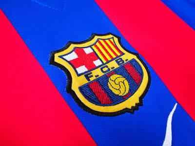 Barcelona 01/02 Home Retro Shirt