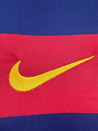 Barcelona 15/16 Home Retro Shirt - Long Sleeve
