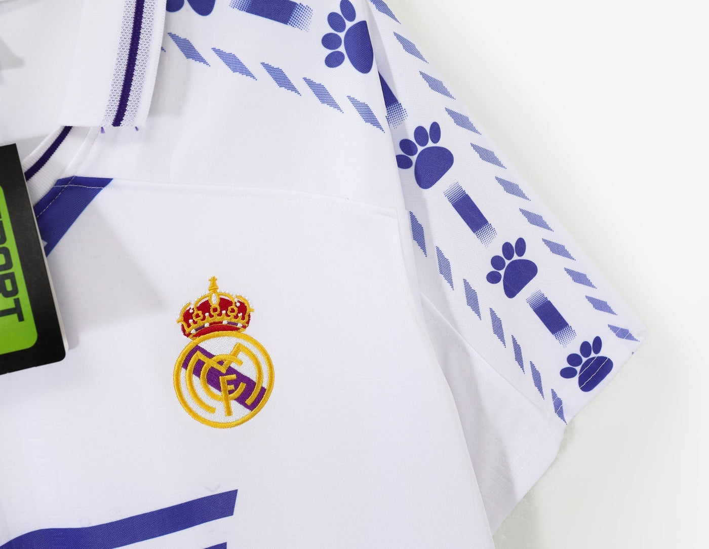 Real Madrid 1996∕97 Home Retro Shirt