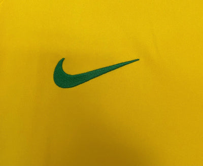 Brazil 2002 Home Retro Shirt - Long Sleeve
