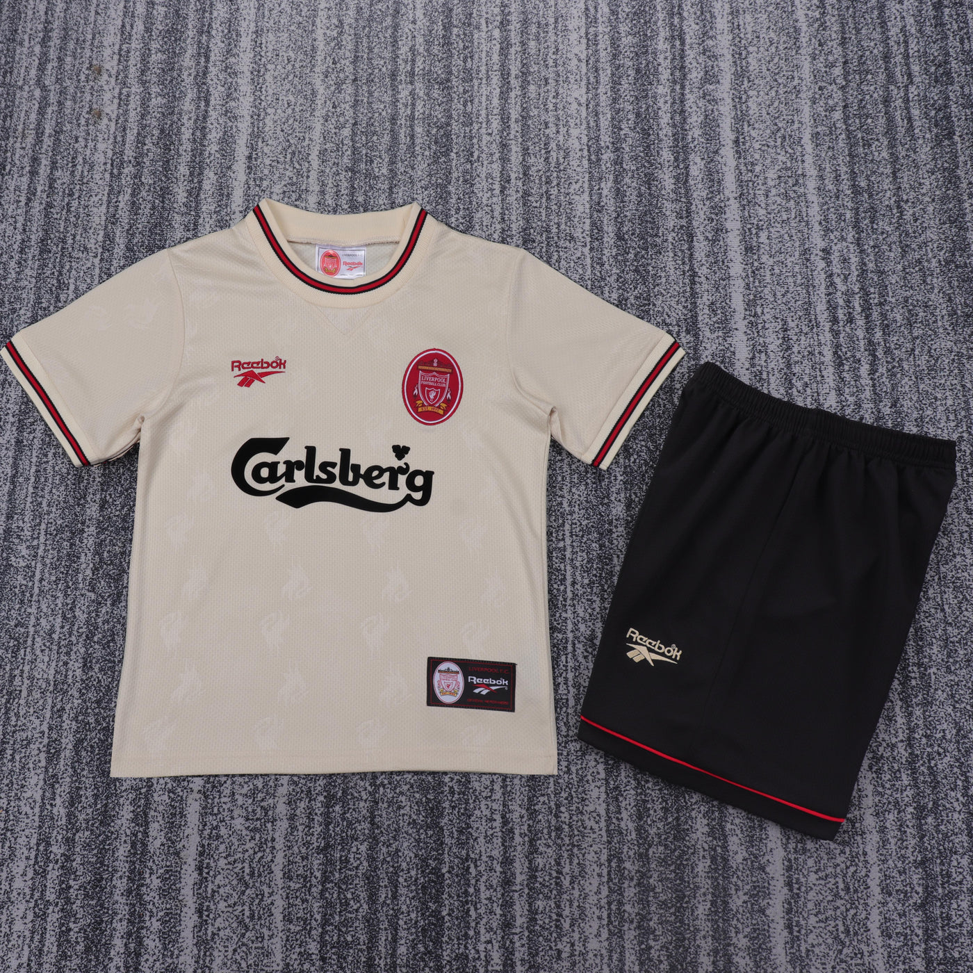 Liverpool 96/97 Children's Away Retro Set