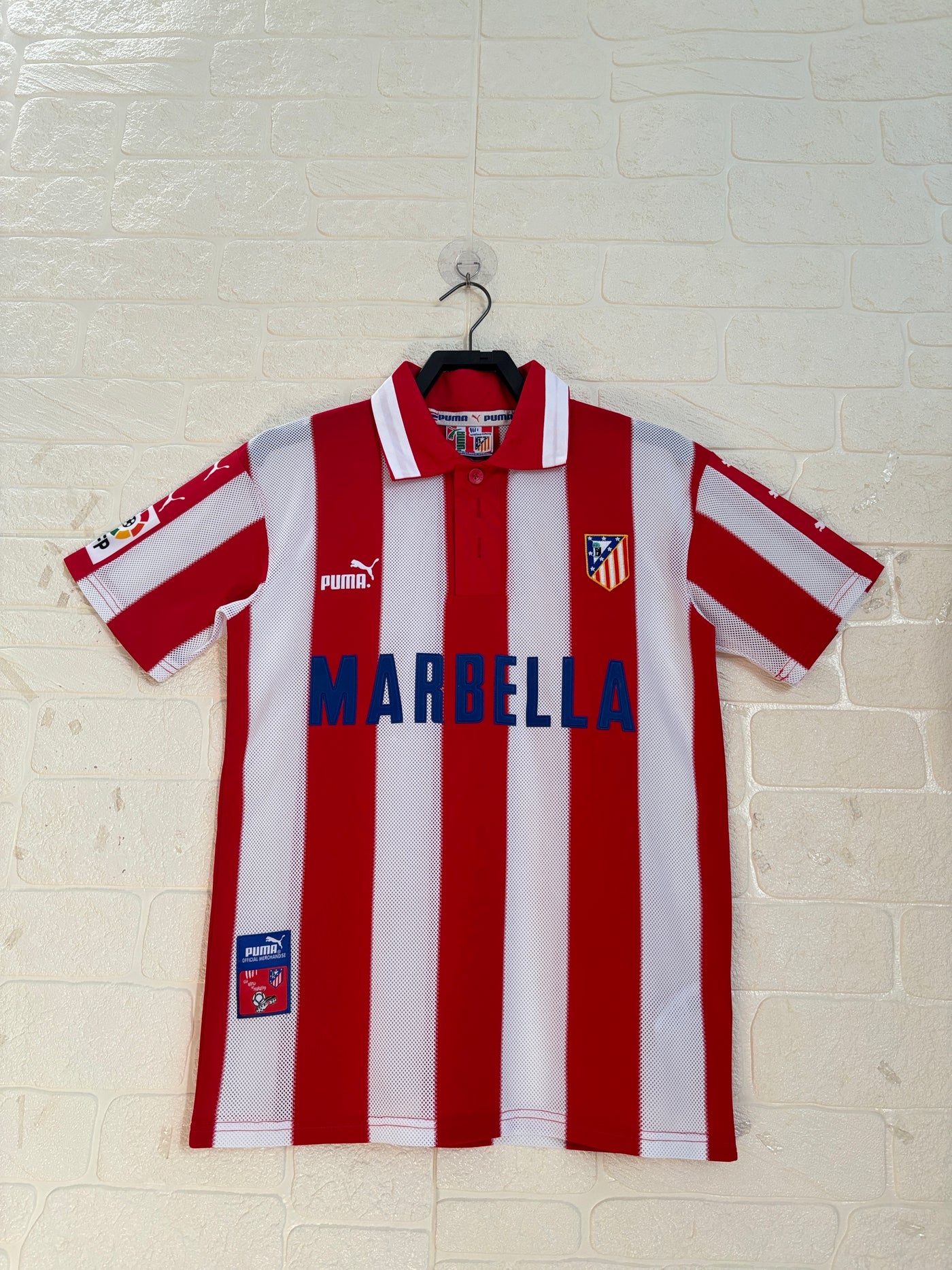 Atletico Madrid 97/98 Home Retro Shirt
