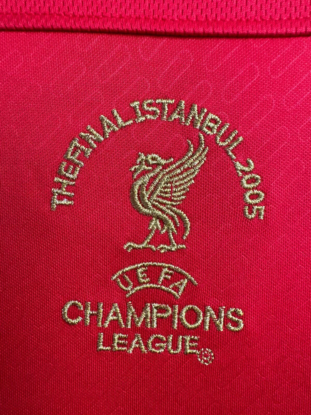Liverpool 04/05 UCL Home Retro Shirt - Long Sleeve