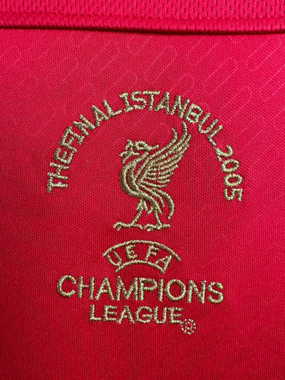Liverpool 04/05 UCL Home Retro Shirt - Long Sleeve