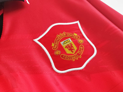 Manchester United 94/96 Home Retro Shirt - Long Sleeve
