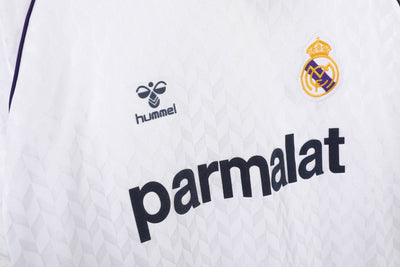 Real Madrid 86/87 Home Retro Shirt