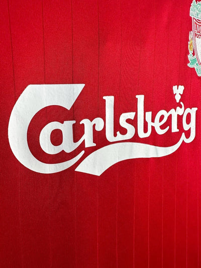 Liverpool 06/08 Home Retro Shirt - Long Sleeve