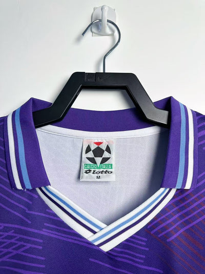 Fiorentina 92/93 Home Retro Shirt - Long Sleeve
