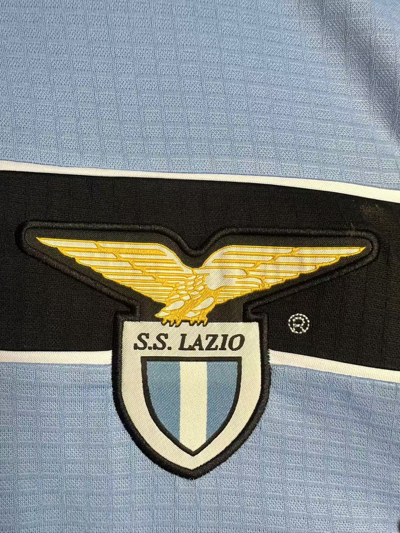 Lazio 98/99 Home Retro Shirt - Long Sleeve