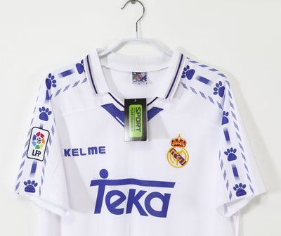 Real Madrid 1996∕97 Home Retro Shirt