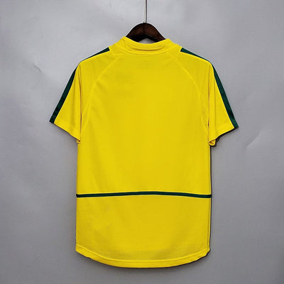 Brazil 2002 Home Retro Shirt
