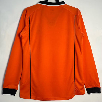 Netherlands 1998 Home Retro Shirt - Long Sleeve