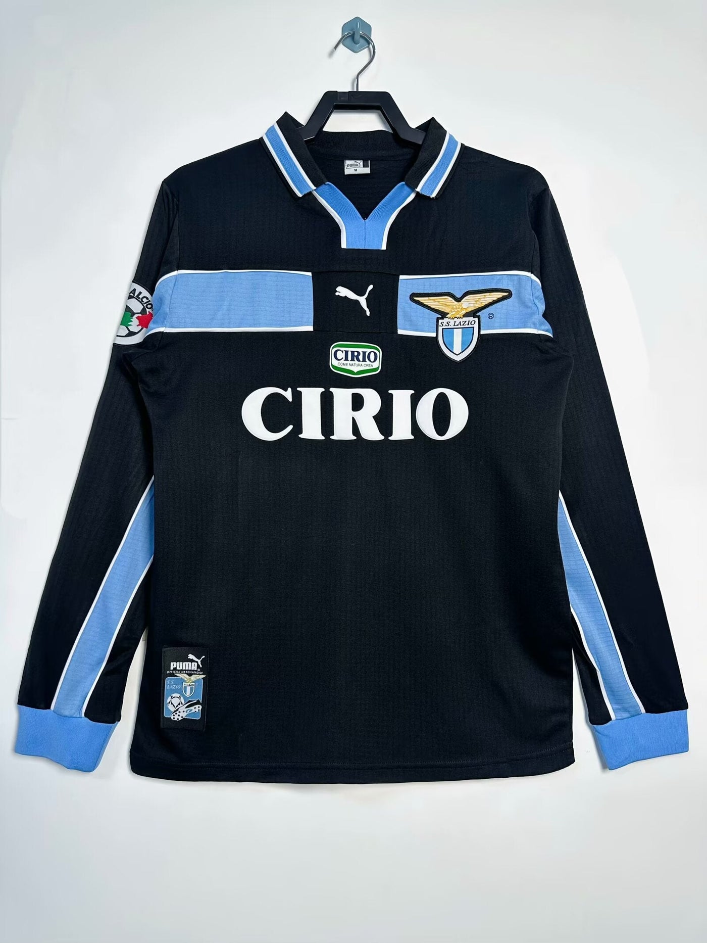 Lazio 98/99 Away Retro Shirt - Long Sleeve