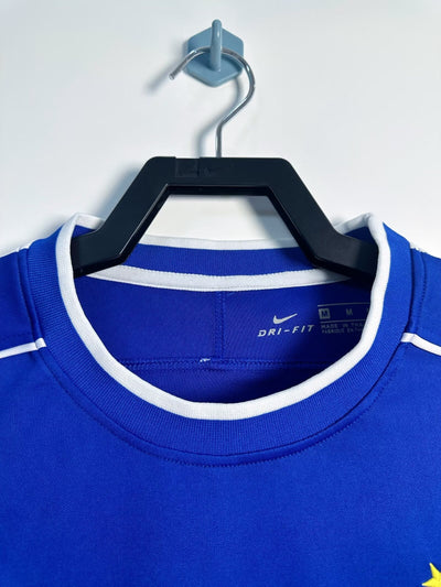 Brazil 1998 Away Retro Shirt - Long Sleeve