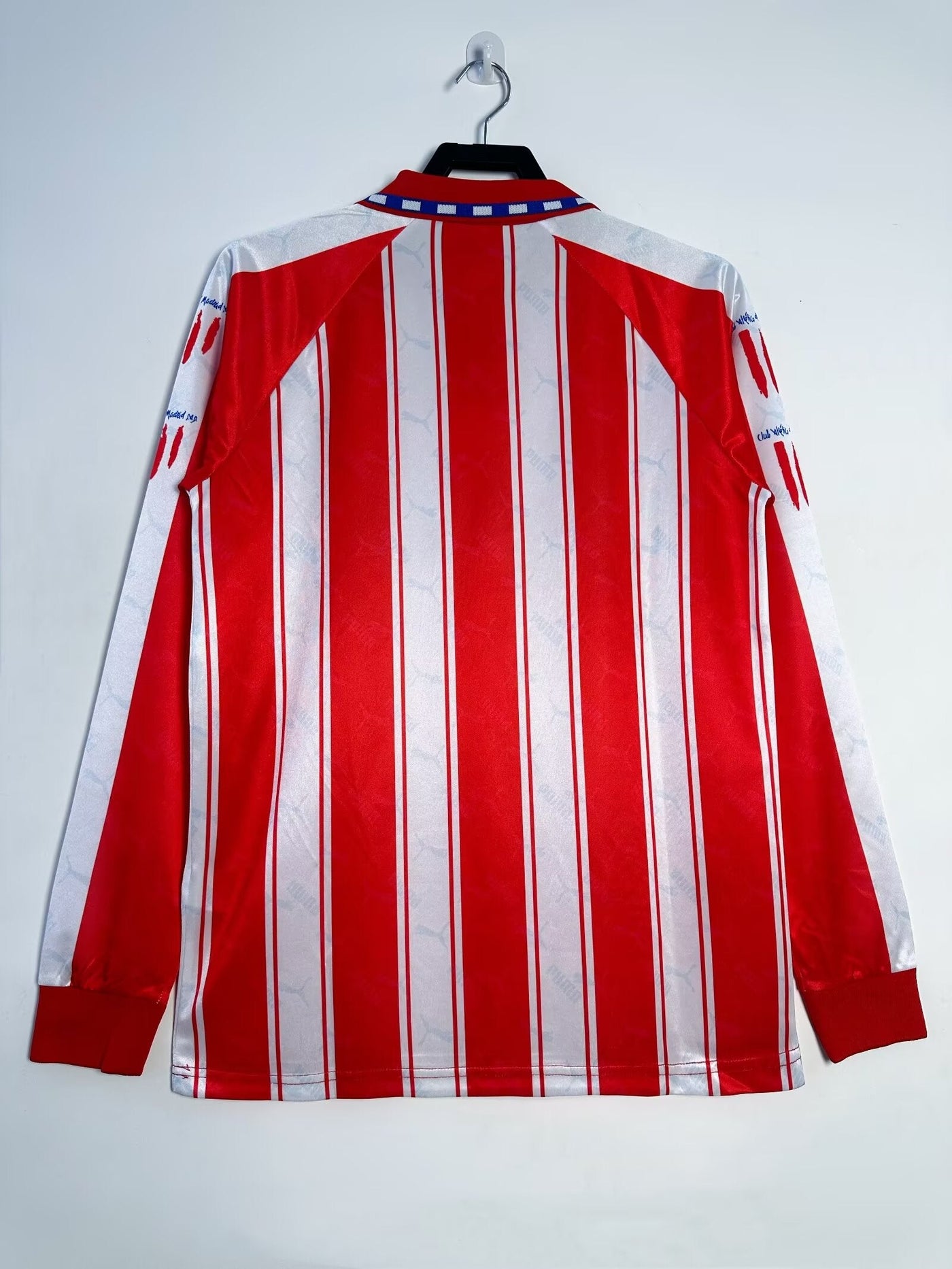 Atletico Madrid 94/95 Home Retro Shirt - Long Sleeve