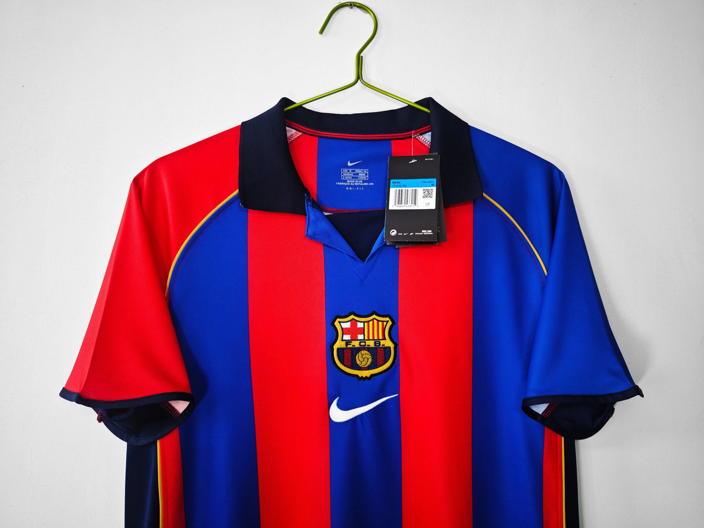 Barcelona 01/02 Home Retro Shirt