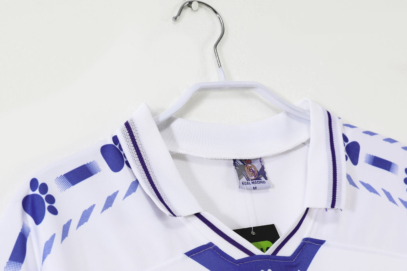 Real Madrid 1996∕97 Home Retro Shirt