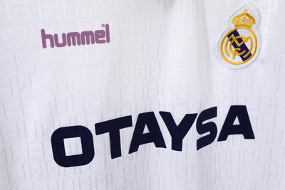 Real Madrid 90/92 Home Retro Shirt