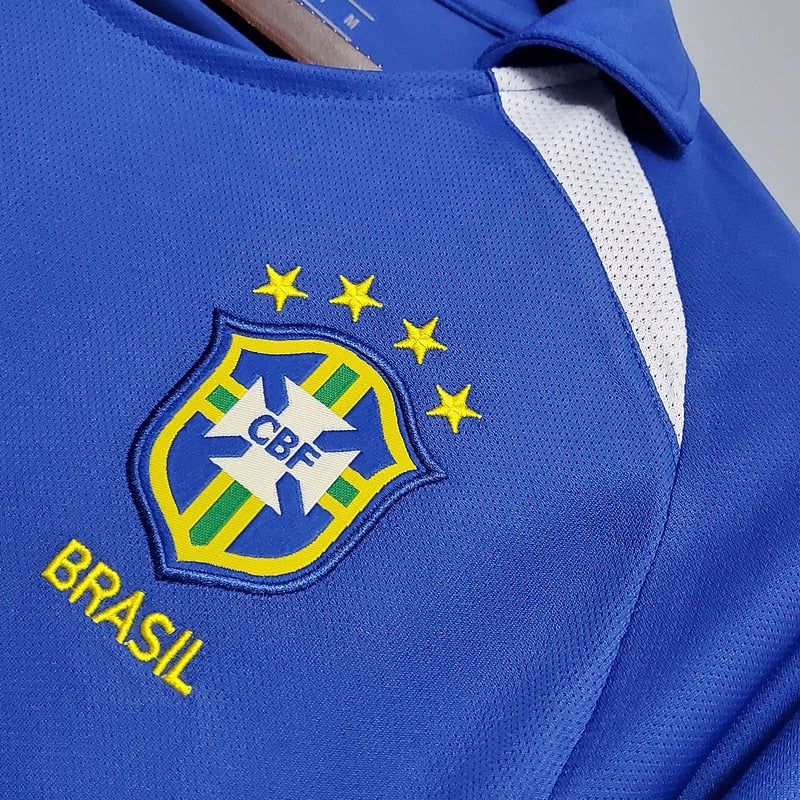 Brazil 2002 Away Retro Shirt