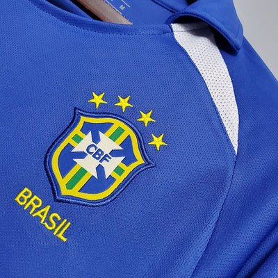 Brazil 2002 Away Retro Shirt