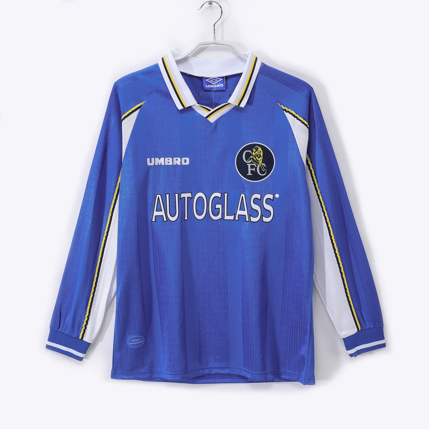 Chelsea 97/99 Home Retro Shirt - Long Sleeve