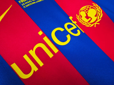 Barcelona 10/11 Home Retro Shirt - Long Sleeve