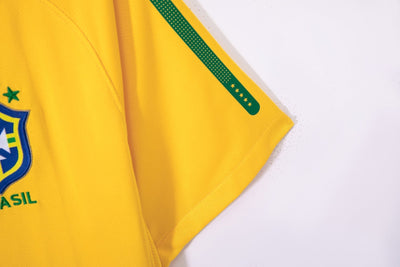 Brazil 2010 Home Retro Shirt