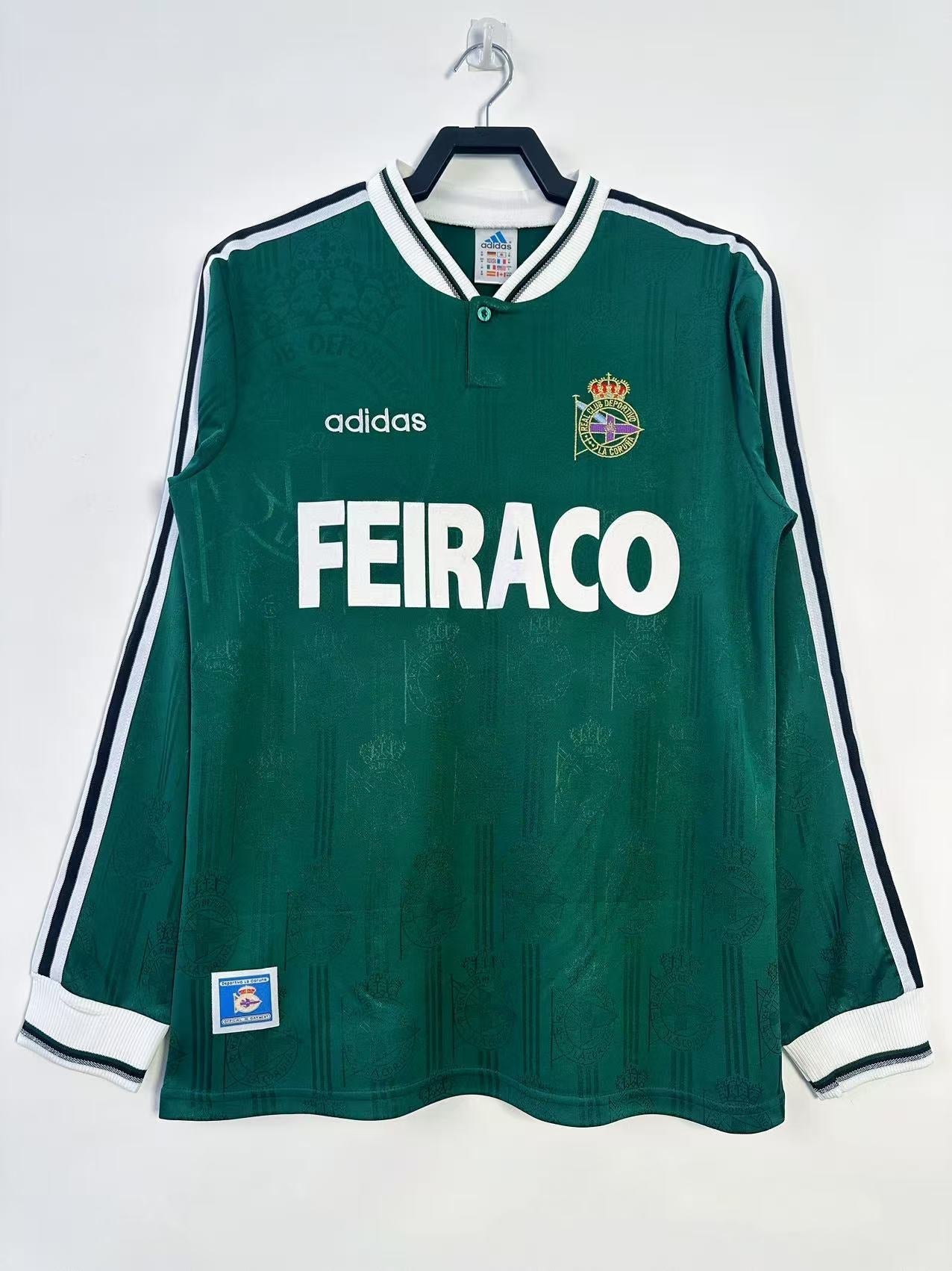 Deportivo La Coruña 99/00 Away Retro Shirt - Long Sleeve
