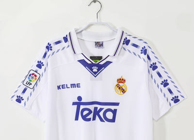 Real Madrid 1996∕97 Home Retro Shirt