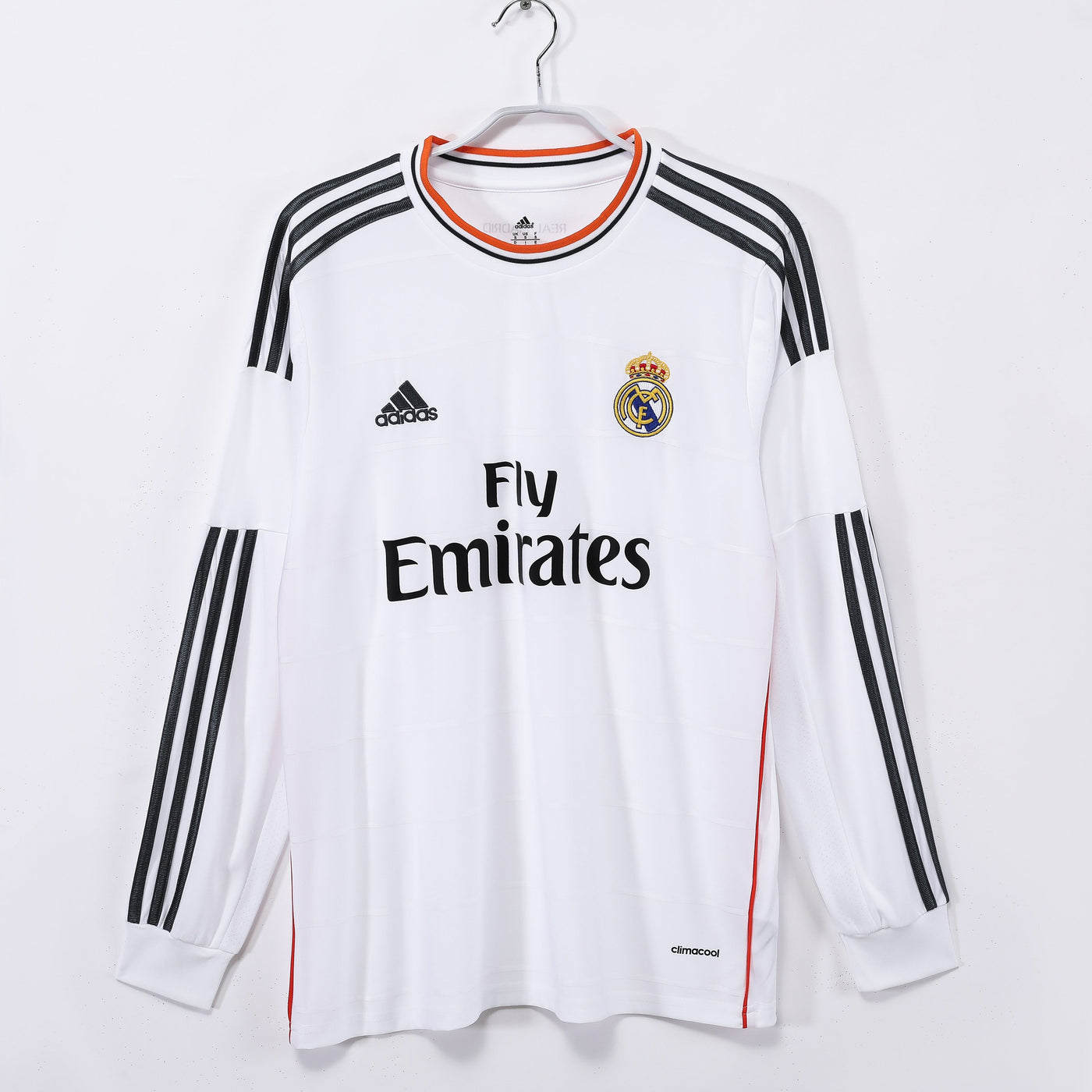 Real Madrid 13/14 Home Retro Shirt - Long Sleeve
